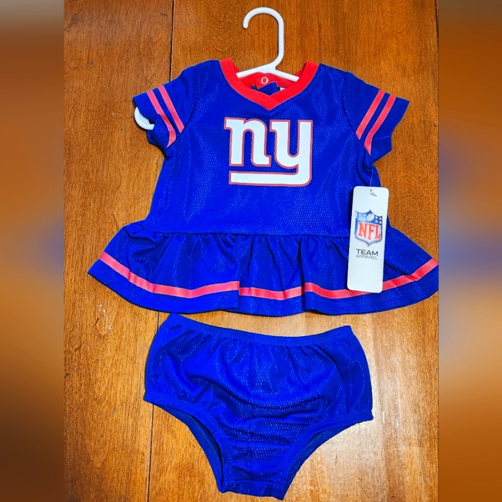 Baby girl nfl Giants dress
